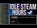 How To Boost/Farm Steam Hours (10,000 Hours a WEEK) - Idle 30 Steam Games [Working 2024]