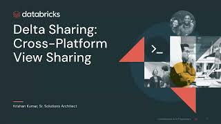 Get Data Into Databricks - Delta Sharing - Cross Platform View Sharing