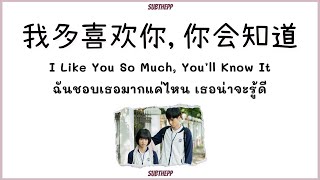 [THAISUB|คำอ่านไทย]《我多喜欢你, 你会知道 - I Like You So Much》- 王俊琪[ฉันชอบเธอมากแค่ไหน เธอน่าจะรู้ดี]