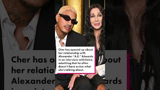 Cher, 77, says boyfriend Alexander ‘AE’ Edwards, 37, doesn’t get ‘most of my references’ #shorts