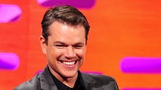 Matt Damon controls the red chair - The Graham Norton Show: Episode 16 - BBC One