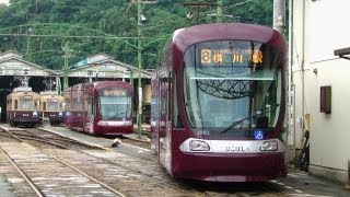 広島電鉄 1000形による七夕電車 (2013.7.7)