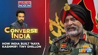 New Landmark For Kashmir | Former GOC XV Corps KJS 'Tiny' Dhillon Tells The Story | Converse India