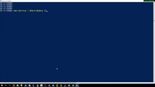 Get All Stopped Services in Powershell