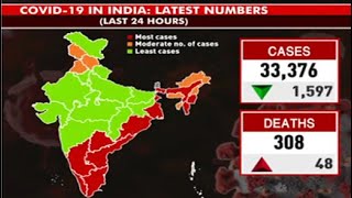 Covid-19 News: 33,376 Fresh Coronavirus Cases In India, 4.5% Lower Than Yesterday