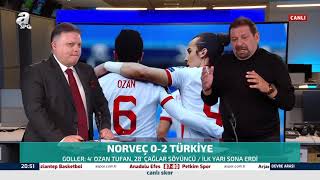 Erman Toroğlu, Norveç -Türkiye Maçının İlk Yarısını Yorumladı