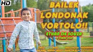 NEW KONKANI SONG | BAILEK LONDONAK VORTOLO! | ETHAN DE SOUZA (4 YEARS OLD) |