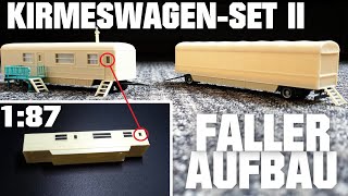 Kirmeswagen-Set II (140481) Faller 2022 ► Modellaufbau │MGX