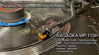 NAGAOKA MP-110 Stereo Cartridge MP-110H