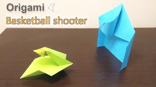 How to Make Basketball Game | Origami basketball shooting game | Paper Basketball Game |Paper Crafts