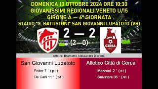 2024/10/13 San Giovanni Lupatoto – Atletico Città di Cerea