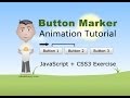 Menu Button Marker Animation Tutorial JavaScript CSS HTML
