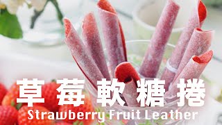 水果軟糖卷／芒果卷【只要 3 種材料】純水果軟糖  How to Make Fruit Leather 3 Ingredients