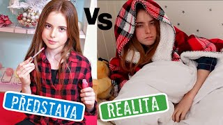 PŘEDSTAVA vs REALITA ranní rutina puberťáka