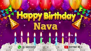 Nava Happy birthday To You - Happy Birthday song name Nava 🎁