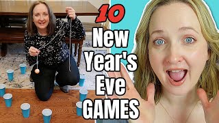 10 New Year's Eve PARTY GAMES YOU'VE NEVER PLAYED