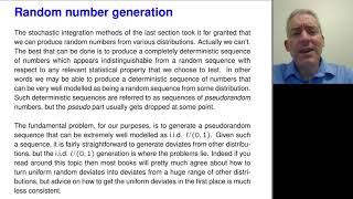 Chapter 5 - Random number generation