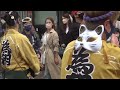 佐原の大祭最終 上中宿区の曳き廻し＆踊り