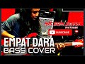 Empat Dara Bass Cover by Mie Eqim Senna, Hah masukk.. Kak Lina Pom Pom