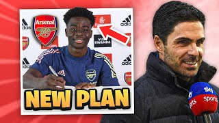 Arsenal’s NEW Plan For Bukayo Saka New Contract! | Mikel Arteta Manager Of The Month!