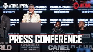 Canelo Alvarez vs. Jermell Charlo: Press Conference | SHOWTIME PPV
