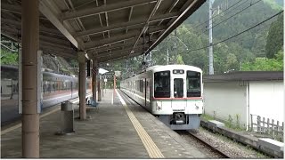 西武秩父線 正丸駅に飯能行き到着