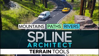 [Unity Editor Tool] Spline Architect - Terrain Tools | Demonstration