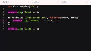 Node JS - 4 - ReadFile & ReadFileSync