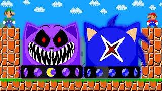 Super Mario Bros. Can Mario and Luigi Press the Ultimate Switch Shin Sonic - Catnap | PixSaga Mario