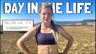 Day in The Life of A Pro Runner || 16 mile run \u0026 threshold workout