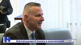 Kéményseprő hozta a szerencsét - ZTV Híradó 2025.01.06.