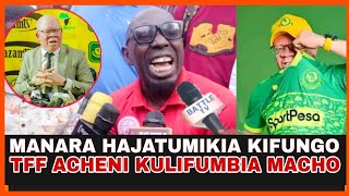 KISUGU AMLIPUA HAJI MANARA LIVE/ HUJATUMIKIA ADHABU YAKO UNASTAHILI KUFUNGIWA MILELE TFF TOENI TAMKO