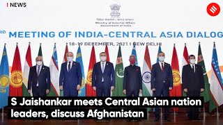 S Jaishankar Meets Central Asian Nation Leaders, Discuss Afghanistan