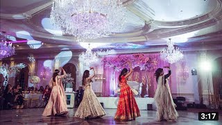 Bride & Sisters Jaani Tera Naa Indian Wedding recepption Dance 2019 | Gali Gali | Bollywood