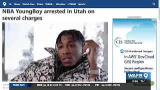 NBA YoungBoy arrested in Utah on several charges