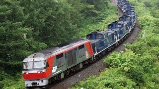 9461レ_DD51_廃車回送 【20160703 洞爺=有珠】