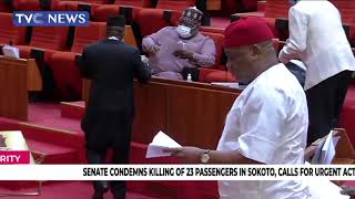 Senate Condemns Killing Of 23 Passengers In Sokoto, Calls For Urgent Action
