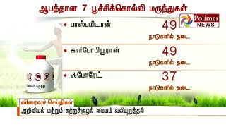 இந்தியாவில் பூச்சிக்கொல்லி மருந்து பயன்பாட்டுக்கு சட்டம் இயற்றப்பட வேண்டும்