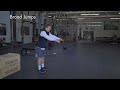 seated box jumps u0026 broad jumps crossfit invictus