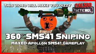 TACTICOOL: 360 SMS41 Sniping lol (MAXED Apollon SMS41 Gameplay)