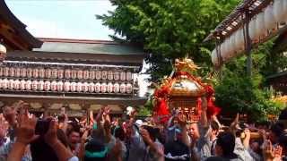 湯島天神例大祭2013_町会神輿宮入