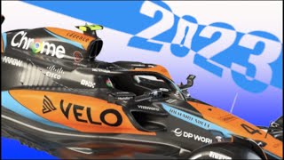 2023 F1 McLaren MCL60 with Scarbs by Peter Windsor