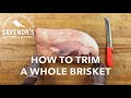 Learn to Butcher-How to Trim a Whole Prime Brisket