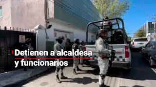 ¡Y son los que nos cuidan! Detienen a alcaldesa y funcionarios delincuentes: uno se quitó la vida