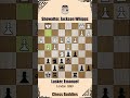 WHY LASKER MATTERS 🔴 Showalter, Jackson Whipps vs Lasker, Emanuel || London 1899 #chess