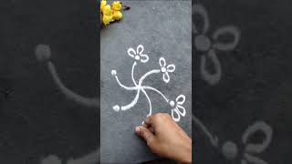 Short rangoli, sanskar bharti rangoli, easy rangoli, todays rangoli