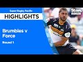 Brumbies v Force Highlights | Round 1 | Super Rugby Pacific | 2022