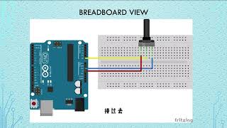 Arduino UNO -#6 AnalogPin and Potentiometer (类比接脚与可变电阻教程）