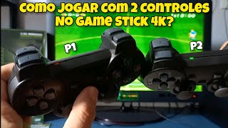 COMO JOGAR COM 2 CONTROLES NO GAME STICK 4K LITE?