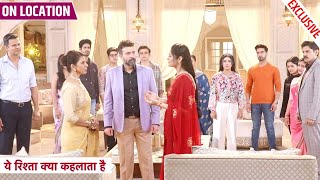 Yeh Rishta Kya Kehlata Hai | Kajal Ne Liya Charu Aur Abhir Ki Shaadi Karvane Ka Faisla | On Location